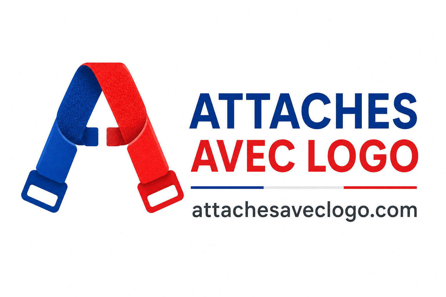 Attaches Velcro Personnalisées avec Logo | Fabricant d’Attaches Auto-Agrippantes Sur Mesure